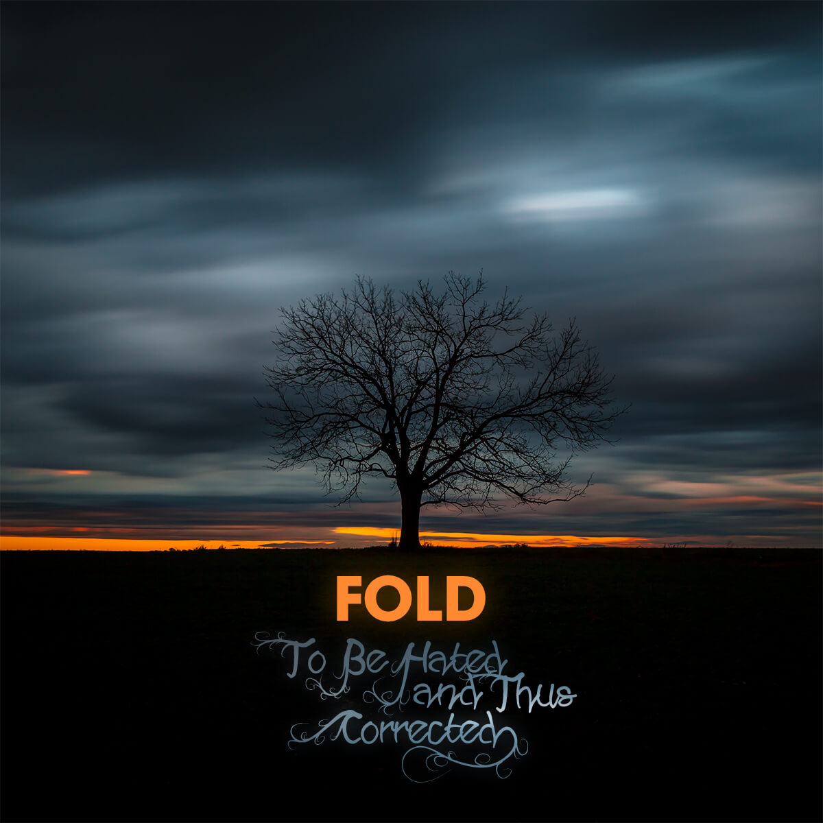 Artwork for Fold's new single To Be Hated and Thus Corrected
